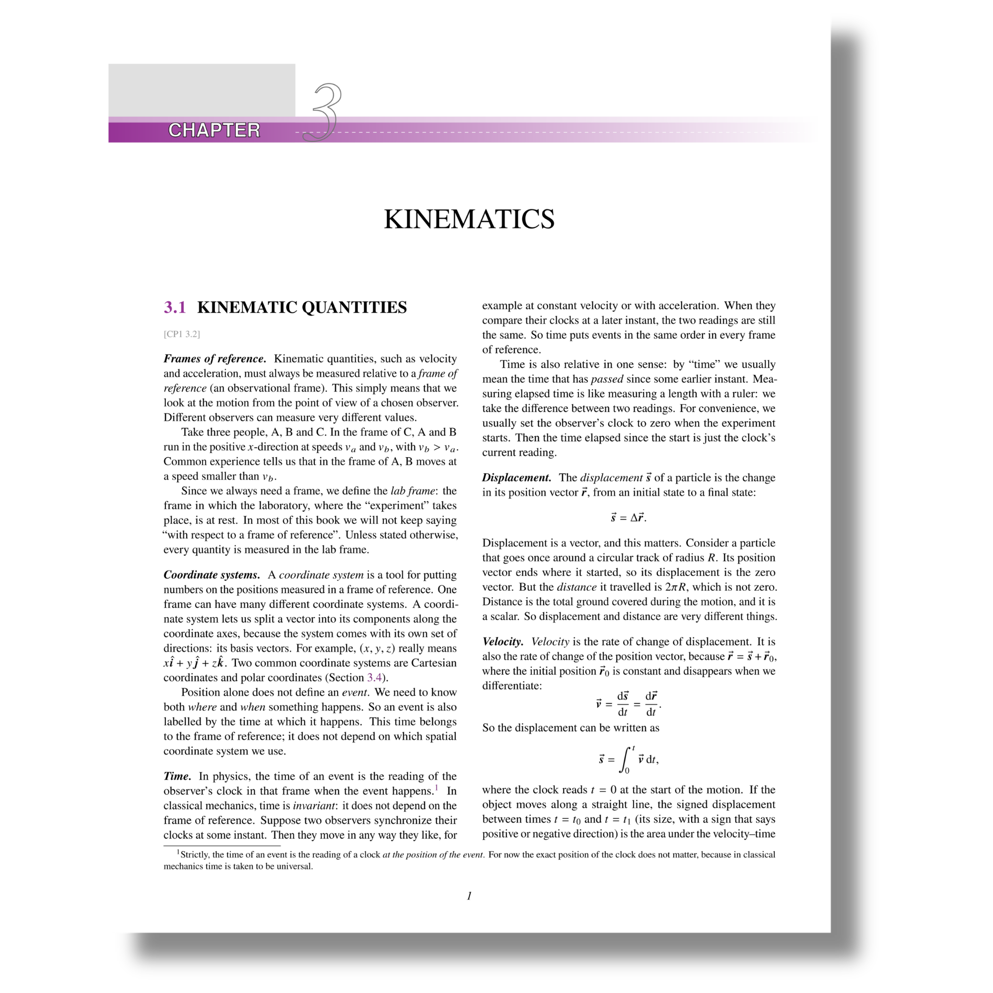 Sample handout preview